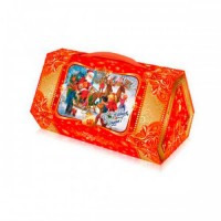 Коробка "Кейс Деда Мороза" красный