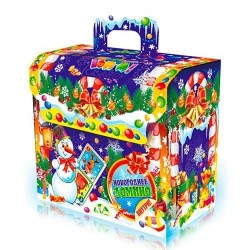 Коробка "Домино от Деда Мороза"