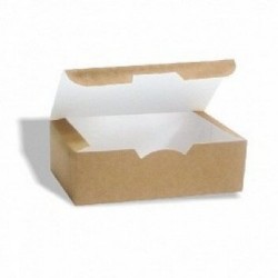 Коробка на вынос "Kraft" ЭкоЛайн"